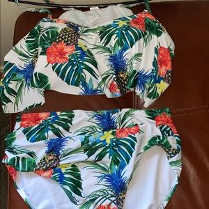 Two piece bathing suits